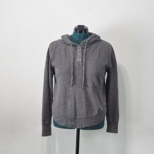 SO Hooded Crop Sweater